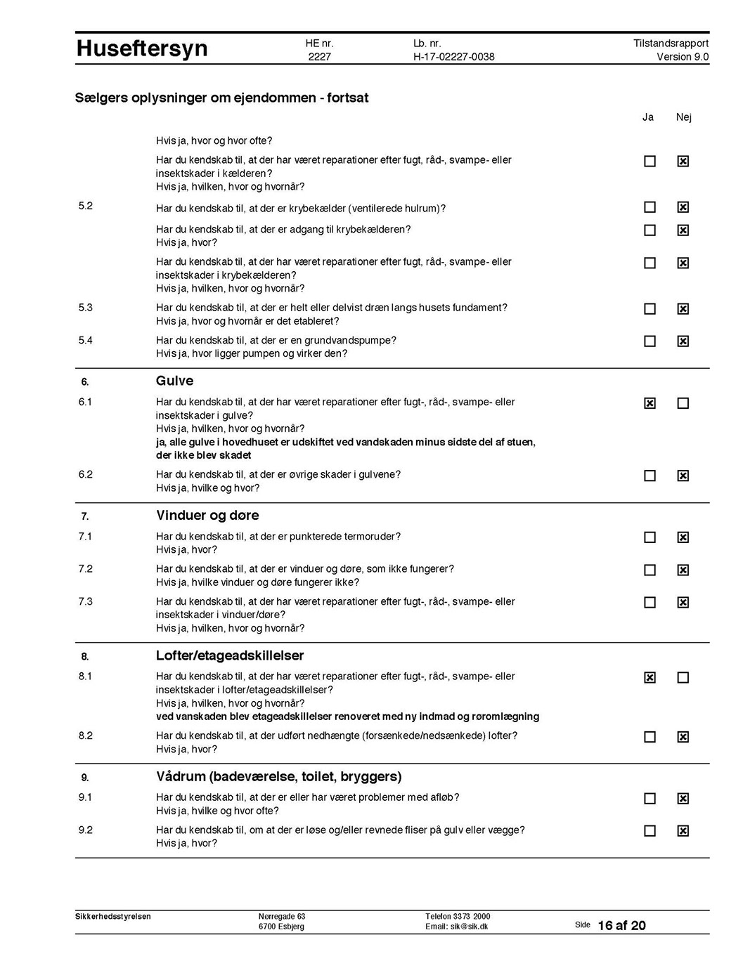 Tilstandsrapport